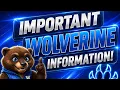 Important Wolverine Information Drop-off and Pick-up Procedures