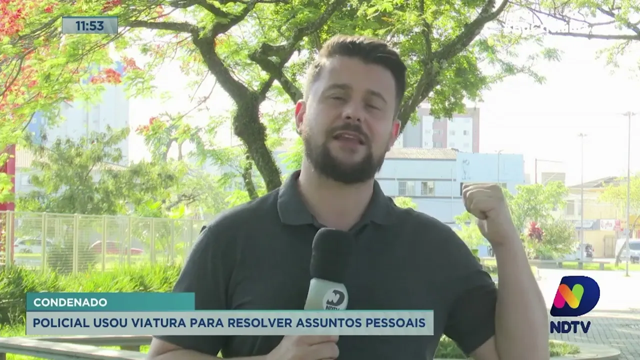 Policial que usou viatura para resolver assuntos pessoais é condenado no Sul do estado