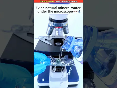 🔴Natural Mineral Water को माइक्रोस्कोप में देखा 🧐