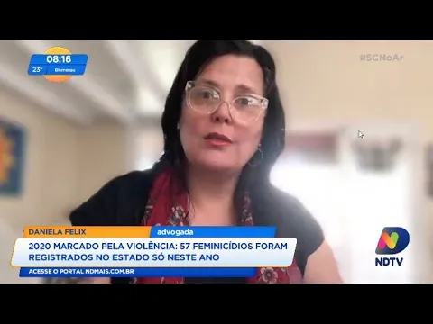 Feminicídio tirou a vida de 57 mulheres no estado de SC em 2020