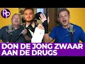 Lagu Don de Jong zwaar aan de drugs \u0026 Jan Roos valt bij Roxy Dekker dronken van trap