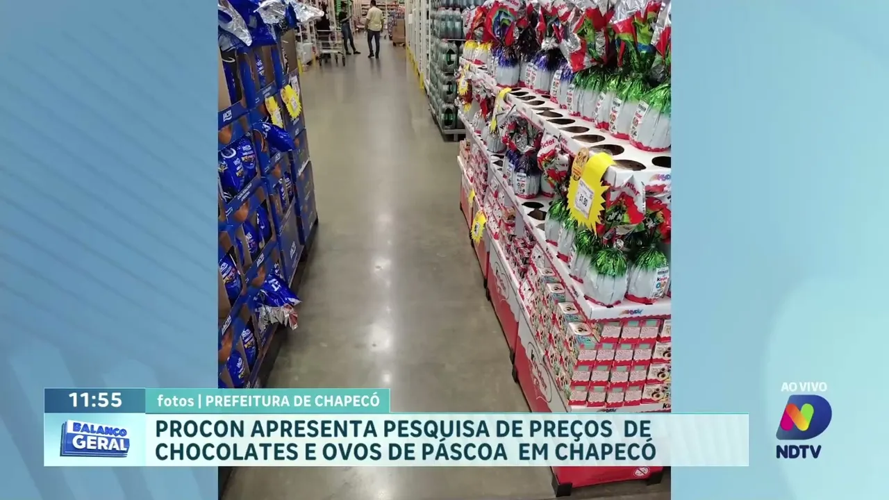 Preços de ovos de Páscoa: Procon de Chapecó revela pesquisa atualizada