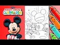 Color With Mickey Fun Mickey Mouse Coloring Pages For Kids