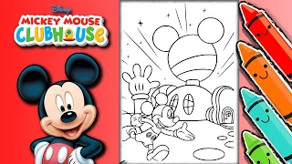 Color With Mickey Fun Mickey Mouse Coloring Pages For Kids