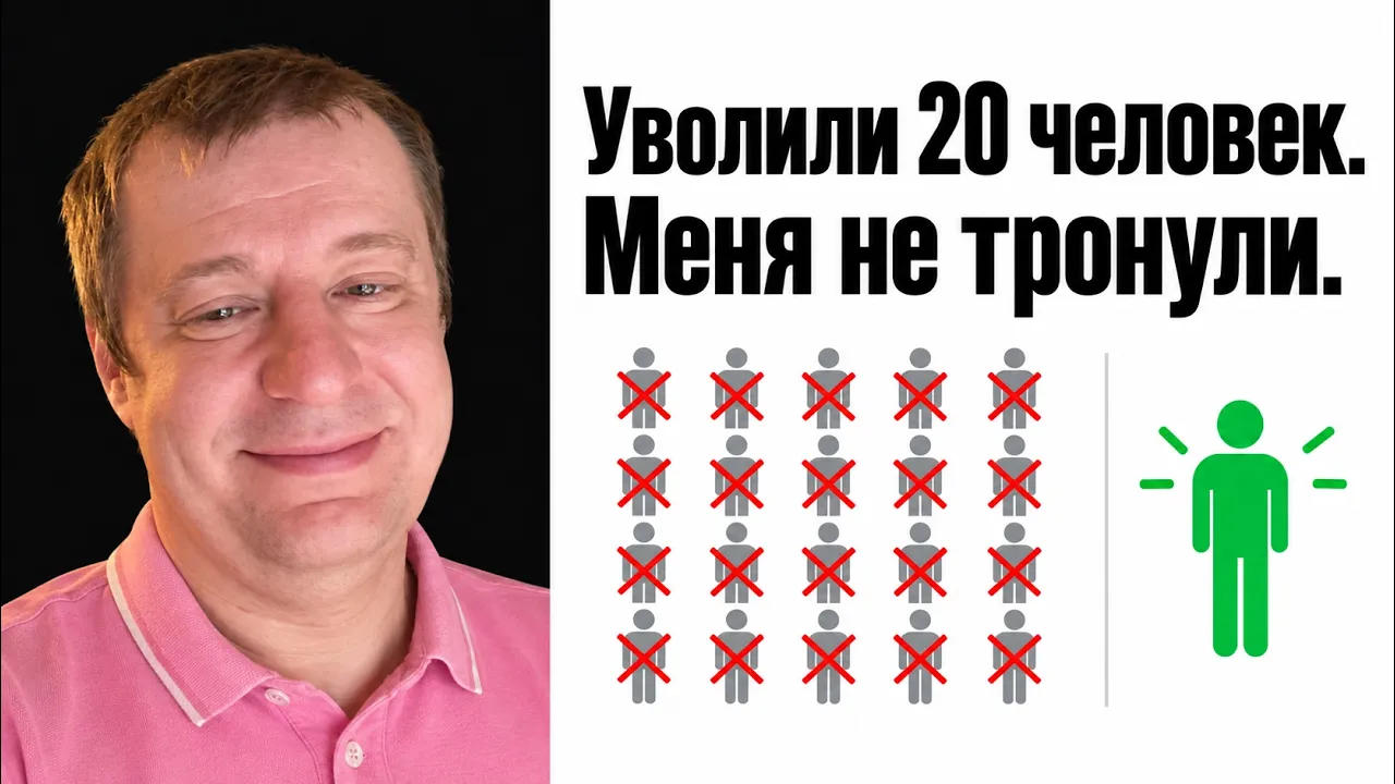 Уволили всех, кроме меня. Что я делал иначе: video thumbnail