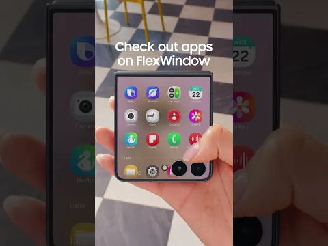 Introducing Galaxy Z Flip8 |FlexWindow | GalaxyAI | Samsung