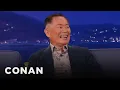 George Takei Disses William Shatner Leonard Nimoy CONAN on TBS