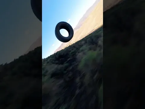 Tire Vs FPV Drone