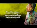 "Yaadein Wohi"- Song (Lyrics) | Arijit Singh | Oriyon Music
