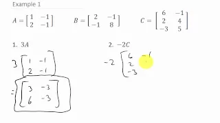 Multiply Scalar To A Matrix