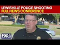 Lewisville Officer-Involved Shooting News Conference