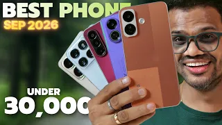 TOP 5 Best Phone Under 30000 - SEPTEMBER 2026⚡​ ​​​Best 5G Mobile Under 30K