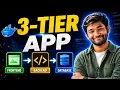 Dockerfile Tutorial Containerize 3-Tier DatabridgeLite App Frontend Backend DB