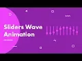 CSS Loader - Sliders Wave Animation