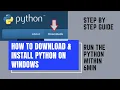 How To Install Python On Windows 10 Python Installation On Windows 10