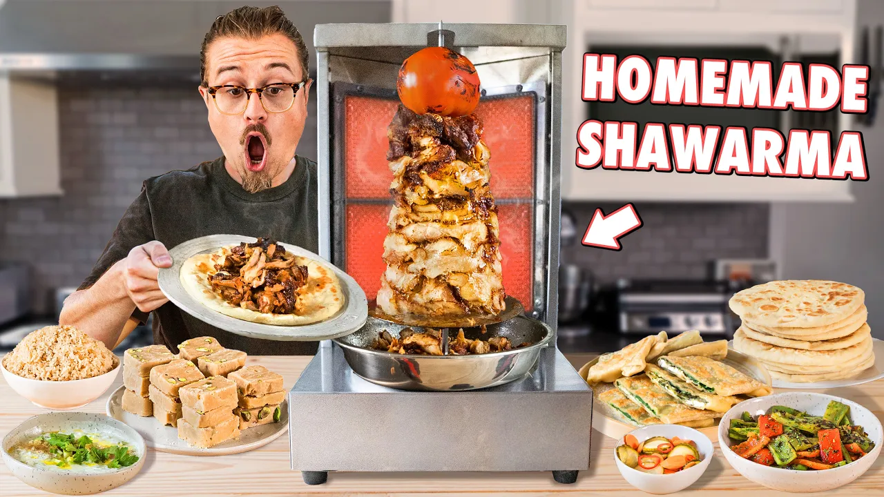 The Perfect Shawarma Meal Completely from Scratch