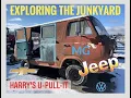 Exploring the Junkyard for MK4 Vw Golf parts at Harry s U-Pull-it Jeep