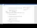 Algebra Unit 3 Study Guide Functions and Sequences