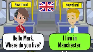 English Conversation: Chat with a New Friend ✪ Anglais Facile - Conversation en anglais