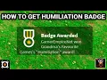 99 Nights in the Forest - How to Get Humiliation Badge