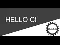 8 Hello C - CS101 Introduction to Computing