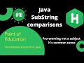 Hackerrank java Substring Practice of education