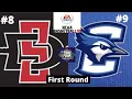 #8 San Diego State vs #9 Creighton - NCAA Basketball 10 Simulation!