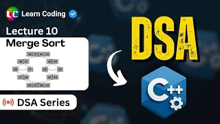 C DSA Merge Sort Pseudocode Dry Run Code Data Structure Algorithms