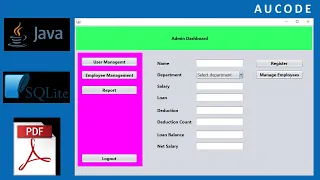 JAVA - Employee Payroll Loan Management System