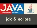 Installing JDK Eclipse Java Tutorial 2