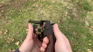 S W Model 10 Pyrrhic Victory POV firing