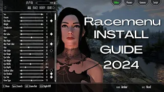 How to Install the Racemenu Mod in Skyrim Special Edition