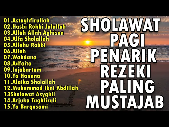 Download MP3 SHOLAWAT JIBRIL PEMBUKA PINTU REZEKI || Astaghfirullah || SHOLAWAT NABI MERDU TERBARU 2023