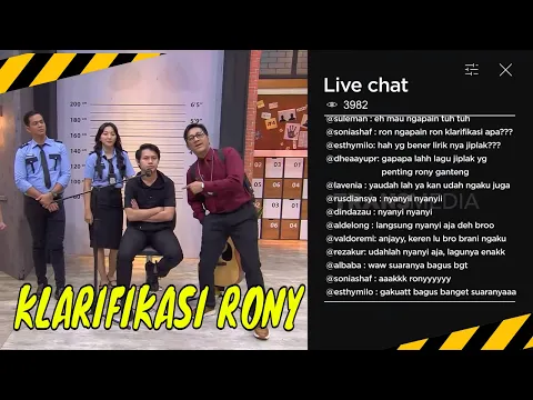 Download MP3 Rony Klarifikasi, Kondre Malah Ngelawak Terus | MOMEN KOCAK LAPOR PAK! (08/05/24)