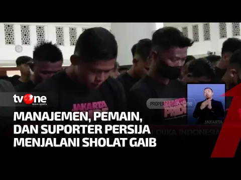 Persija Gelar Shalat Gaib Doakan Korban Jiwa Tragedi Kanjuruhan