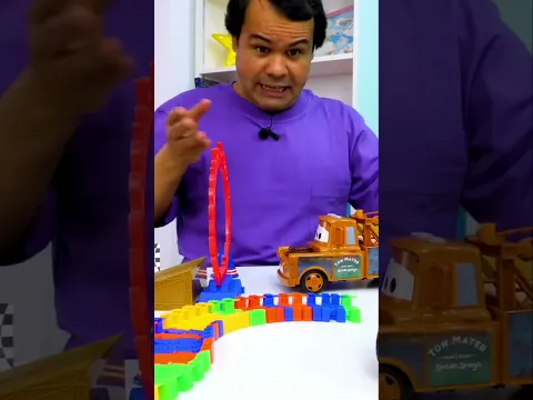 O carrinho virou babá dos irmãozinhos #infantil #carros #menino #criança #mcqueen
