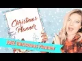 FREE Printable Christmas Planner