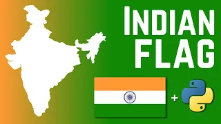 India flag using python turtle ChatGpt draws indian flag