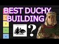 What s the best duchy building in Crusader Kings 3