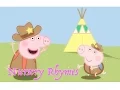 Download Lagu Peppa pig cowboy cartoon Head Shoulders Knees and Toes Nursery Rhyme and Lyrics