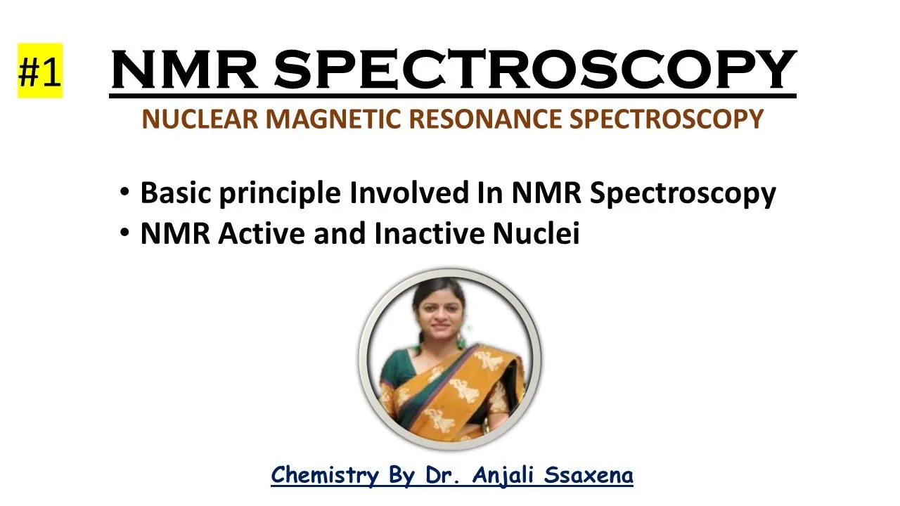NMR | Nuclear Magnetic Resonance Spectroscopy | Principle | Introduction | in short | In Hindi