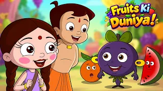 Chutki - Talking Fruits in Dholakpur | फलों की दुनिया | Hindi Chhota Bheem Cartoons