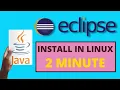 Install eclipse in Linux kali ubuntu parrot download latest version