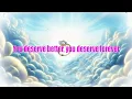 David Morris - You Deserve Better (Lyric Video)