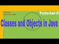 Classes and Objects in Java tutorial-5 latest 2020