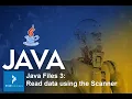 Java Files 3 Read csv or txt data using the Scanner