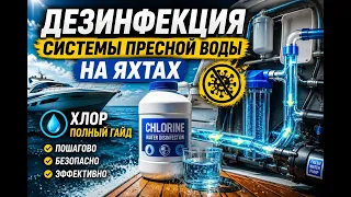 Шоковая промывка танков и магистралей катамарана: Пошаговая инструкция