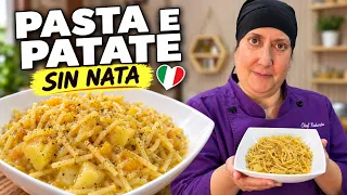 Cómo Hacer PASTA E PATATE Auténtica | Cremosa SIN Nata 🇮🇹