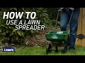 How to Use a Lawn Spreader
