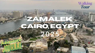 4K WALKING TOUR ZAMALEK CAIRO 